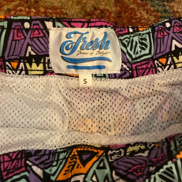 Fresh Prints of Bel Air swim trunks (NWOT) - Picture 2 of 2